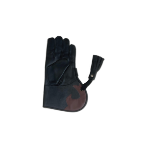 Leather Full Finger Gloves 11 Inches Thickened <b>Adjustable</b> Wrist <b>Strap</b> For Falconry Hunting Men - Product Image 4