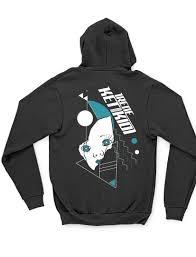 Sudadera con Capucha para Hombre, Diseño Gráfico Impreso por Transferencia de Calor, Personalizada, Invernal, con Cierre de Cremallera, Ecológica, 100% Algodón, Corte Regular, Cierre con Cordón - Product Image 2