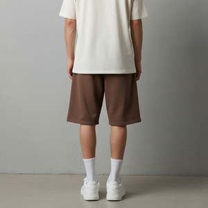 Heavyweight Plus Size Streetwear Comfortable Solid Canvas Fabric Eco-Friendly High Quality Custom DTF Printed Logo men shorts - Product Image 5