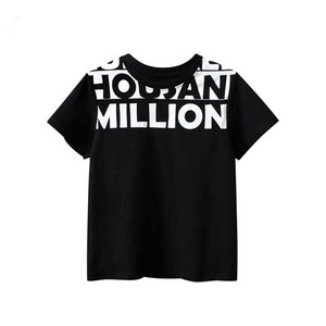 T-shirt décontracté à manches courtes pour homme Hogan Million Print blanc, coupe classique, col rond, jersey en coton - Product Image 3