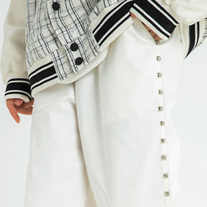 Pantalones y Shorts de Alta Calidad con Pedrería, 100% Algodón Felpa, para Uso Casual o Urbano, Pantalón Unisex de Alto GSM - Product Image 6