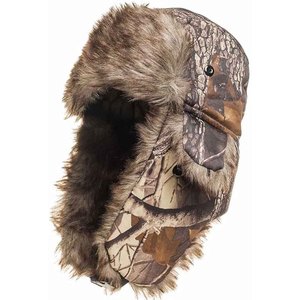 Gorro Unisex de Camuflaje con Orejeras, Piel Sintética, para Invierno, Estilo Trapper, con Cierre de Botón, 58-60CM, Estilo Casual - Product Image 1