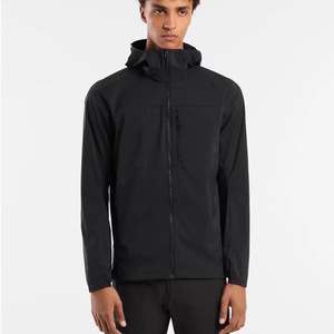 Winter Wholesale High Quality Unisex Hooded <b>Waterproof</b> Windproof 100% Polyester Custom Logo Fashion Windbreaker <b>Jacket</b> - Product Image 5