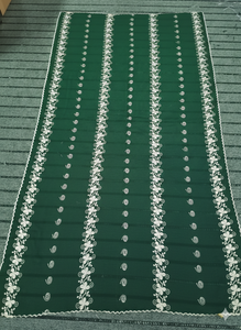 Châle en mousseline AHE pour femme musulmane africaine, élégant, tendance, traditionnel, fait main, durable, léger, long, à motif uni - Product Image 2