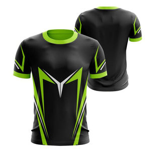 T-shirts personnalisés en gros, 100% polyester, design personnalisé, t-shirts pour hommes avec logo imprimé par sublimation intégrale, directement de l'usine - Product Image 2