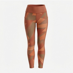 Leggings de yoga pour femmes en polyester et élasthanne, super doux, de haute qualité, très demandés, pour le fitness, dans votre couleur personnalisée - Product Image 1