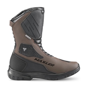 Bottes de moto unisexes de haute qualité respirantes coupe-vent grande taille imperméables avec fermeture à boucle chaussures de motocross organiques - Product Image 2