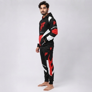Material cómodo y de ajuste perfecto, construcción elegante para entrenamiento y running, chándal para hombre, ropa deportiva de alta calidad, duradera y transpirable. - Product Image 2