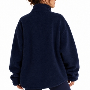Veste en polaire Sherpa pour femme, ultra douce, confortable et chaude, matière légère et respirante. - Product Image 2
