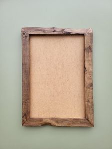 Farmhouse Minimalist Wooden Photo <b>Frame</b> Foldable Vertical <b>Wall</b> Mount Customized Shape OEM Craft <b>Frame</b> - Product Image 3