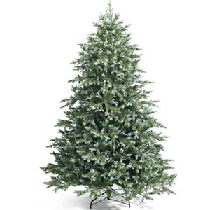 Albero di Natale Artificiale 2,13 m con 1260 Punte Miste in PE/PVC per Decorazioni Natalizie da Interno - Product Image 1
