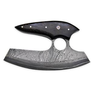 Cuchillo de Damasco Hecho a Mano de Alta Calidad, Modelo 2023, Cuchillo de Doble Hoja para Cortar Carne, Hacha - Product Image 3