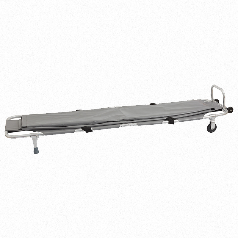 MN-AS029-1 Good price medical folding stretcher emergency stretcher aluminum alloy stretcher easy to clean and move