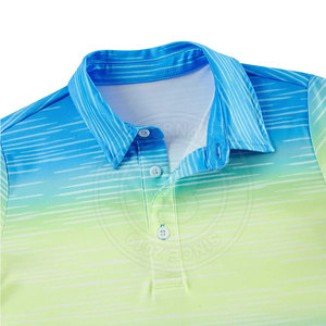 Camisetas de polo de golf transpirables para uso en exteriores para niños y niñas, tela ligera y elástica, para sesiones de práctica, ropa de club - Product Image 4