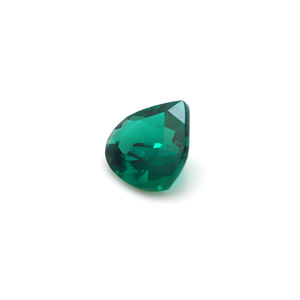 Esmeralda Sintética en Forma de Pera, Verde, 9x13 mm, Gema Suelta para Joyería, Diseño Artesanal Personalizado - Product Image 4