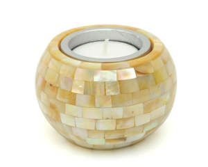 Soporte de incienso de perla madre de plata hecho a mano, soporte de vela de quemador Bakhoor de resina, decoración elegante de Pascua para el hogar para Eid - Product Image 2