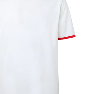 T-shirt personnalisé avec logo en lettres grecques pour homme, 100% coton, col rond, col contrasté, manches courtes, tee-shirt de sport uni, unisexe, OEM - Product Image 4