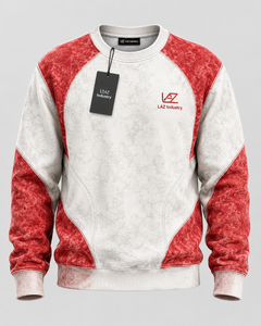 Sweat-shirts OEM personnalisés à manches longues, effet délavé, pour homme, hiver, haute qualité, coupe oversize, coton/polyester, imperméables et coupe-vent - Product Image 1