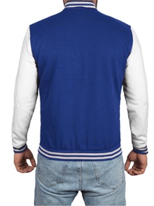 เสื้อแจ็คเก็ตวาร์ซิตี้สีเทาและสีน้ำเงินสำหรับผู้ชาย - Product Image 2