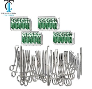 Juego de Instrumentos Quirúrgicos Básicos Profesionales, Kit de Instrumentos Médicos Reutilizables y Autoclavables, TARIQ CRAFTED INDUSTRIES - Product Image 6