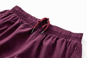 Shorts de sport 2-en-1 en molleton 100 % coton respirant et écologique pour femmes et filles, séchage rapide, élastiques, pour la course et le tennis – Vente en gros - Product Image 2