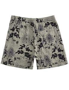 Pantalones cortos para hombre con estampado floral, cintura elástica con cordón, para playa, verano, casual, vacaciones, tropical, coloridos, para hombre, verano, playa - Product Image 2