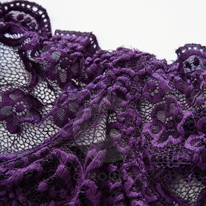 Ensemble de lingerie en dentelle pour femmes, lingerie florale, vêtements de nuit, vêtements de détente élégants, vêtements intimes doux et confortables - Product Image 4