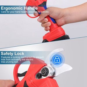 21V Electric Power Shears Cordless Tree Pruner & Branch Cutter 2 Pack with Rechargeable Battery for Gardening & Pruning - Product Image 6