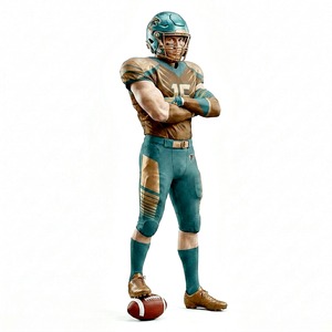 V-Neck Shaped <b>Top</b> Trending American Football Uniform Set Custom Sublimation Printed Sports Clothings Premium Quality Assurance - Product Image 1