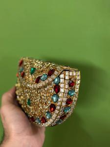Bolso de Mano de Resina de Estilo Único, Diseño de Fábrica India, Hecho a Mano, para Fiestas y Eventos - Product Image 3