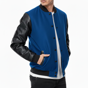 Trendy Style Breathable Plus Size Custom Bomber Jacket for Men and Women Perfect for School Teams College Events & Casual Wear - Product Image 3