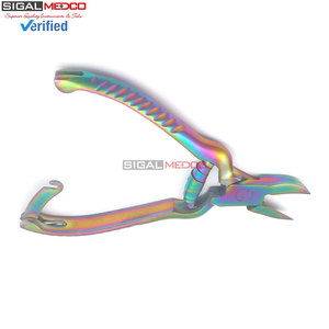 Cortauñas Profesional de Acero Inoxidable Multicolor Arcoíris, Resistente, para Uñas Gruesas e Incarnadas, para Manos y Pedicura de Bebés - Product Image 4