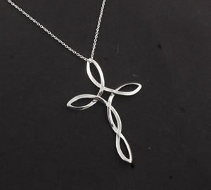 925 Sterling Silver Vintage Platinum Plated Pendant for Unisex Geometric Silver <b>Charm</b> Wholesale Jewelry Necklace - Product Image 1