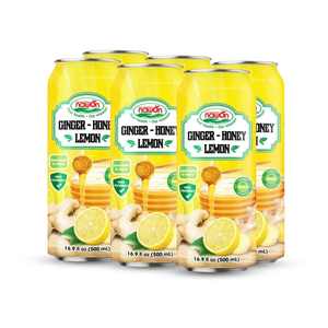 Bebida Refrescante NAWON, Jugo de Jengibre con Miel y Jugo de Limón, Bebida Enlatada de Jugo de Frutas Mixtas, 500 ml, Fabricación Vietnam, HALAL - Product Image 4