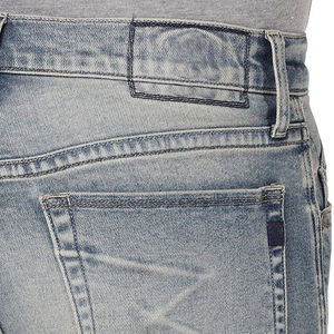 Hot Summer High Quality Baggy <b>Jeans</b> <b>Men</b> Custom Design <b>Jeans</b> Short Dark Denim Shorts Jorts <b>for</b> <b>Men</b> - Product Image 6