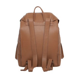 Mochilas personalizadas de diseño para portátiles, de cuero PU, para la escuela, negocios, deportes, viajes, mochila de cuero para hombre - Product Image 2