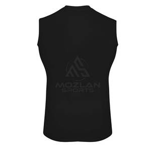 Haut de compression pour homme avec logo personnalisé, faible MOQ, nouvelle arrivée, en vente en ligne - Product Image 2