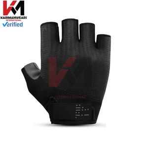Guantes elásticos de medio dedo para bicicleta, antideslizantes, absorbentes de golpes, acolchados, transpirables, para hombre y mujer, para ciclismo de montaña y carretera - Product Image 2
