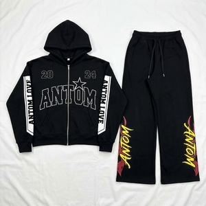 Pantalones Deportivos con Capucha para Hombre, Personalizados, Sólidos, Resistentes al Viento, Transpirables, Ecológicos, para Otoño/Invierno, para Adultos, para Correr, 2 en 1 - Product Image 1
