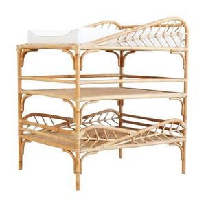 Table à langer et support de bain en rotin durable pour bébé, mobilier de chambre d'enfant, support tressé, prix d'usine, haute qualité, vente chaude - Product Image 1