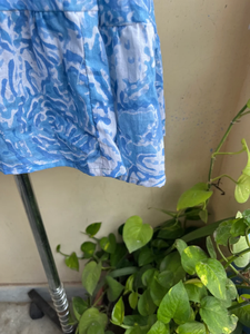 Robe Courte Fluide d'Été Style Babydoll en Coton Imprimé Floral Brodé, Durable et Écologique - Product Image 4