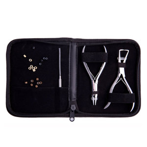 Hair <b>Extension</b> Plier Kit Professional Hair <b>Extension</b> Installation & Removal Tool Set For Micro Ring Nano Ring & <b>Bead</b> <b>Extensions</b> - Product Image 1