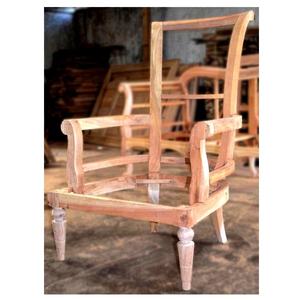 Marco de silla sin terminar, sala de estar de caoba para mueble de madera, 22 - Product Image 1