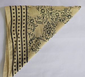 Pañuelos al por mayor con estampado de bloques, hechos a mano, ecológicos y suaves, 100% algodón, bufandas con estampado indio, regalo boutique para ella - Product Image 3