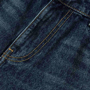 Pantalones vaqueros de hombre de pierna ancha con lavado a la piedra, cintura media, cierre de botones, de algodón casual, transpirables, de mezclilla tejida, moda de otoño - Product Image 6