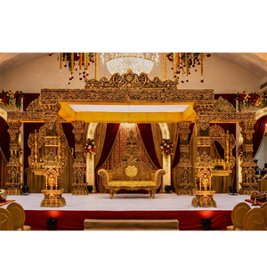 Mandapam Tradicional Kalyana para Ceremonias del Sur de la India, Mandaps para Bodas Hindúes, Venta, Exportador, Loto para Bodas del Sur de la India - Product Image 1