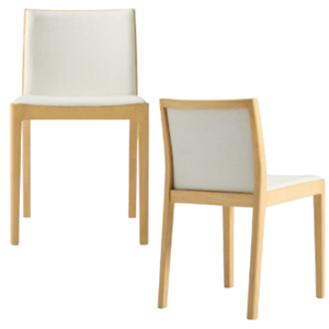Muebles de silla de jardín de madera de teca de diseño minimalista más espuma suave, proporciona un toque cómodo elegante y resistente - Product Image 3