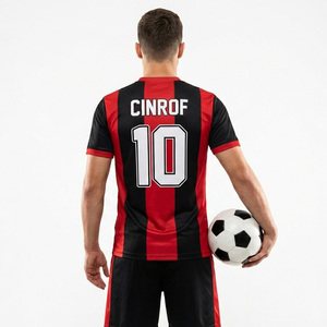 Uniforme de Fútbol Personalizado con Logotipo, Moderno, Antibacterial, Transpirable, Unisex, Reversible, Diseño Francés, para Clima Frío, Entrenamiento, Amateur - Product Image 4