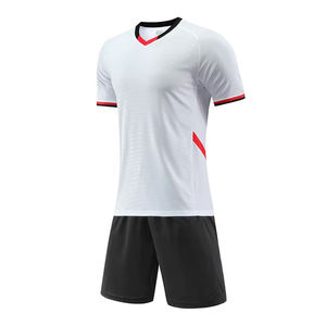 Conjunto de Fútbol Juvenil con Opción de Logotipo Personalizado, Ropa Deportiva Transpirable de Secado Rápido, Camiseta de Fútbol Retro - Product Image 4