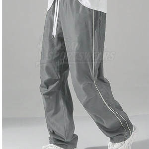Stylish Color Men Windbreaker <b>Pant</b> Urban Streetwear Loose Fit Casual Hooded <b>Track</b> <b>Pant</b> For Sale - Product Image 3